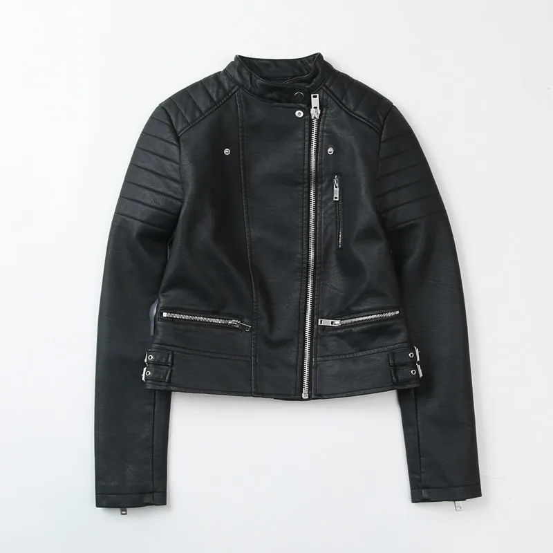 Biker Leather Jacket Padded Images