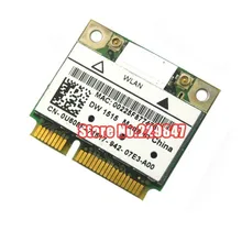 Беспроводной Wlan N Половина Mini pci-e карта pci-e для Dell DW1515 dw 1515 Atheros AR9280 U608F