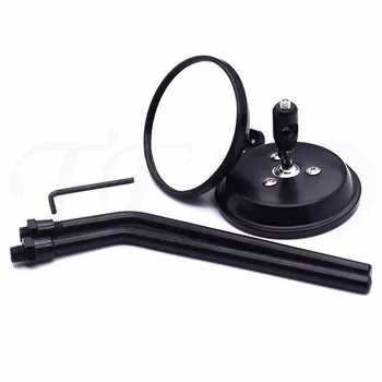

Universal 10 mm motorcycle rearview mirror scooter bicycle motorbike side mirror for Honda Suzuki Kawasaki Ducati Yamaha