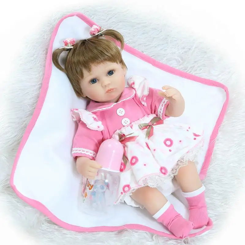 ᑎ‰ 18 baby-reborn ₪ girl girl dolls soft body silicone ...