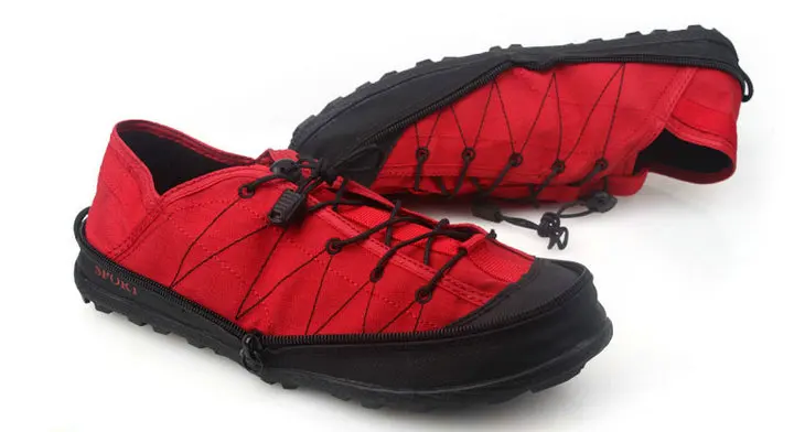 Zipper Quick Dry Outdoor Walking Sneakers Portable Women Shoe Breathable Casual Hiking Trail Climbing Pocket Shoes Men Zapatillas Hombre (5)