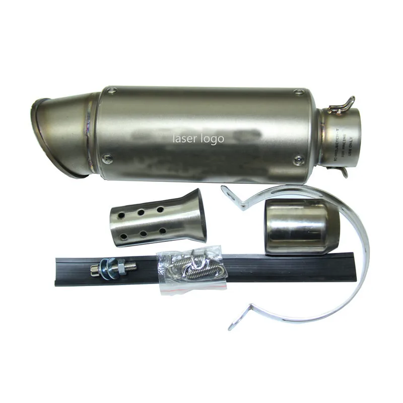 

Universal 51MM Motorcycle Akrapovic Exhaust Pipe whit db killer Escape moto For Yamaha Honda KTM Kawasaki Ducati Slip-on