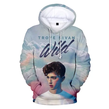 

Troye Sivan 3D Hoodies 2019 Selling Boy/Girl Cool Hoodie Sweatshirt Super Star Troye Sivan 3D Printing Leisure Hoodies