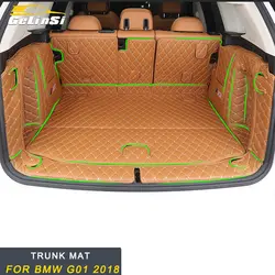 Gelinsi для 2018 BMW X3 G01 автомобиля задние накладки на коробку коврик для багажника специальные аксессуары
