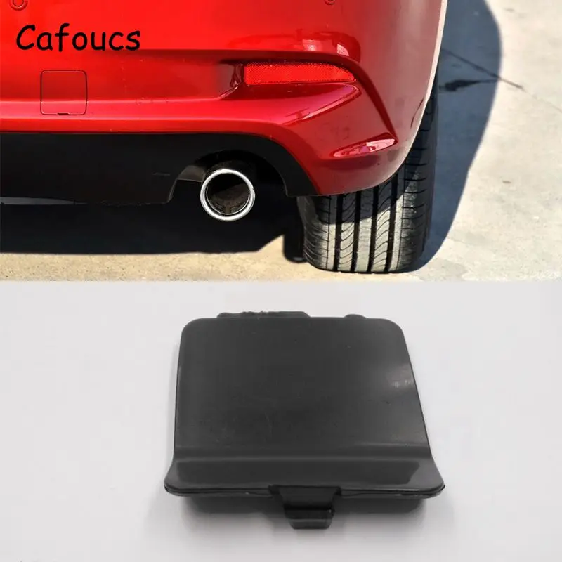 

Cafoucs For Mazda 3 Axela 2017 Hatchback Rear Bumper Trailer Towing Cover BAPR-50EK1