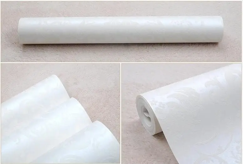 Aliexpress.com : vlies europäischen glänzend stilvolle blau beige ...