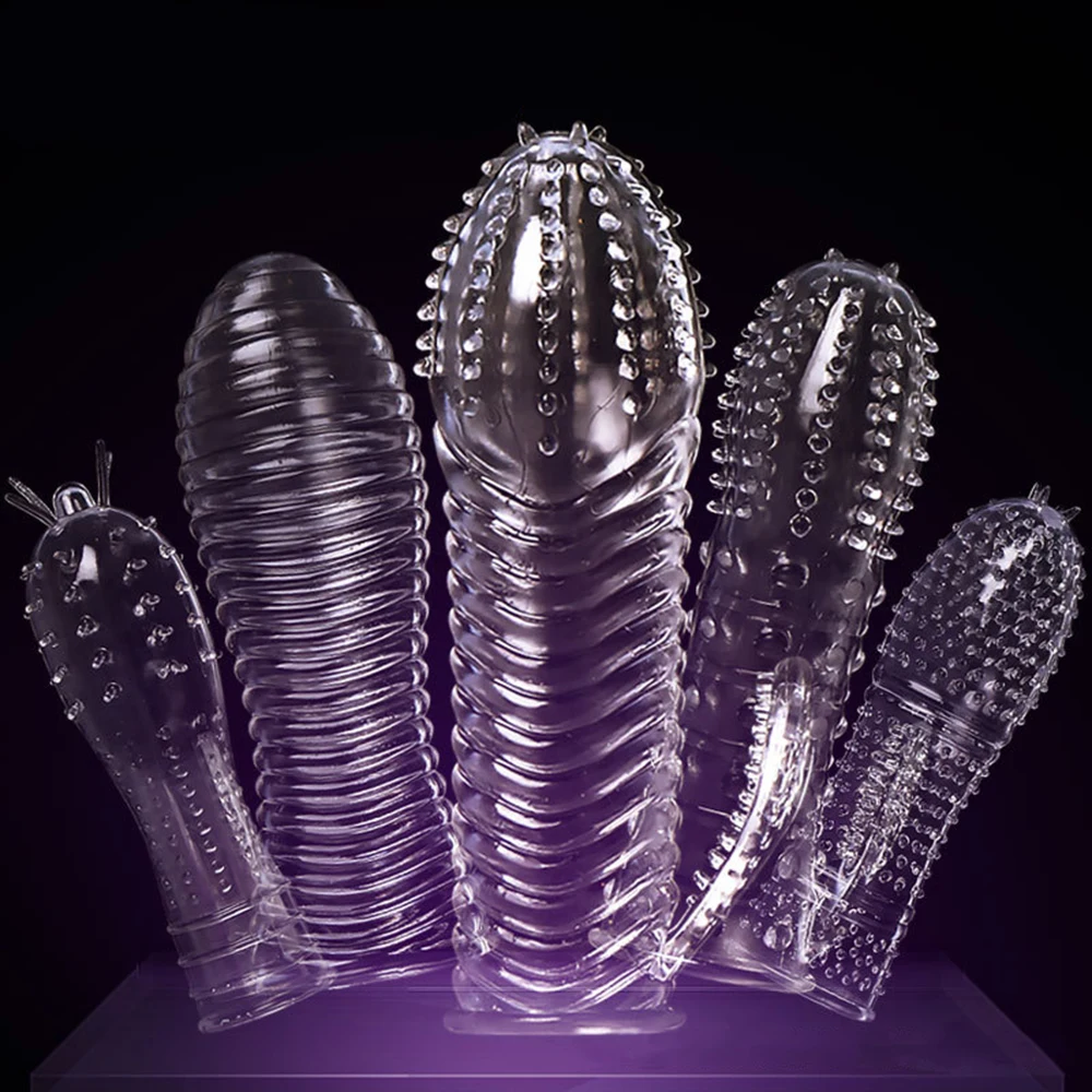 IKOKY Penis Ring Delaying Ejaculation Cock Ring Sex Toys for Men Reusable Condom Penis Sleeves Male Masturbation Penis Extension 3