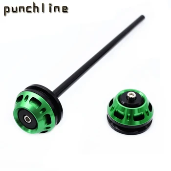 

For KAWASAKI Z1000 2003-2017 Z800 2013-2016 Z750 2004-2014 Z1000SX 2011-2016 Front Axle Fork Crash Sliders Wheel Protector