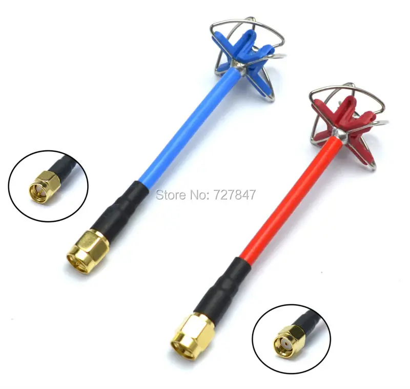 1PCS 5.8GHz FPV 4 Leaf Clover AV Transmission RHCP For Aomway Camera Drone Dji Phantom 3