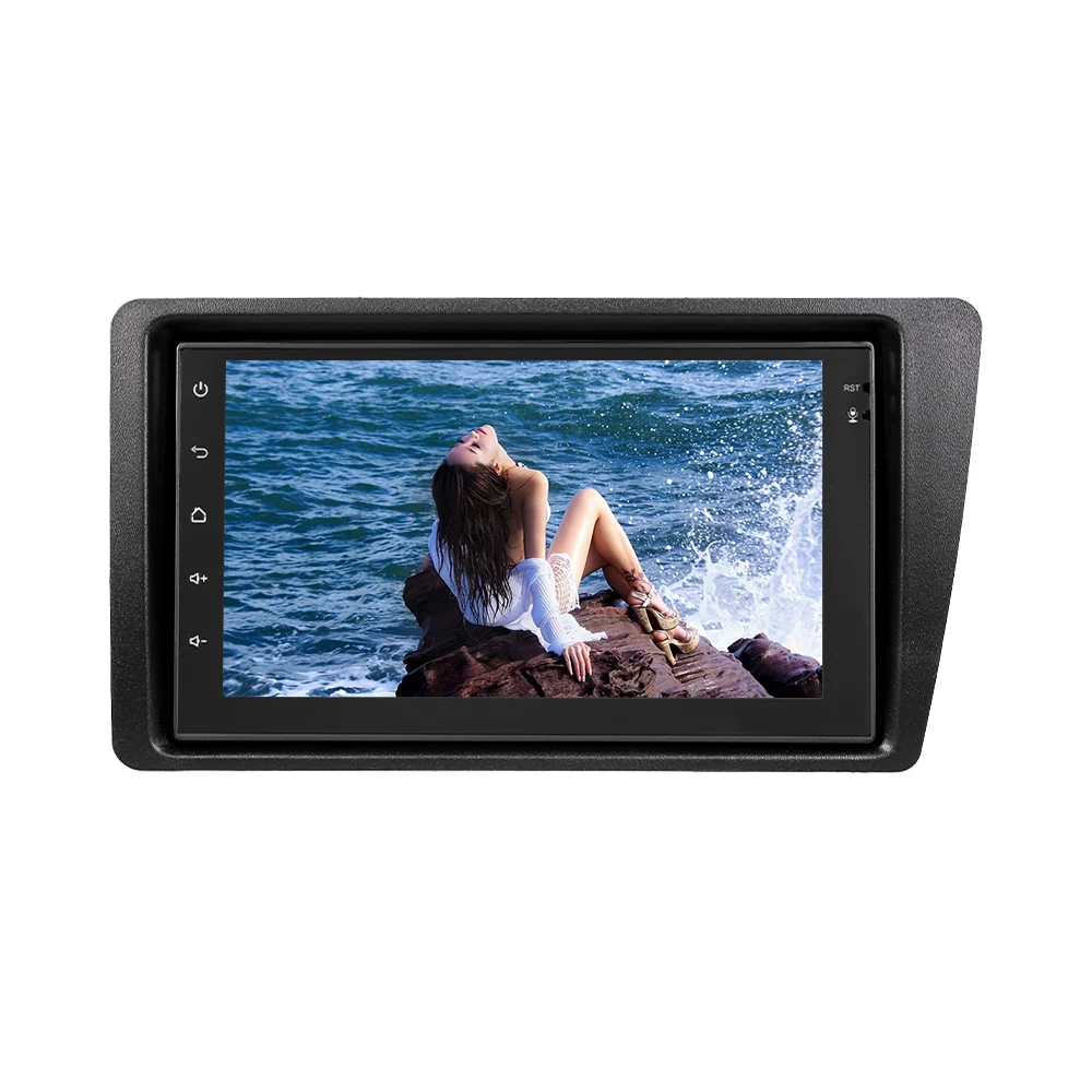 KKmoon Reproductor de Radio de Coche 7 inch 2Din Radio Coche Pantalla Tactil Android 6.0 con BT WIFI AM//FM