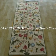 2.5 'x6' доме ковры, шерстяные кружево rugs потрясающий цветочный Рисунок очень хорошее качество и конкурентоспособные цены