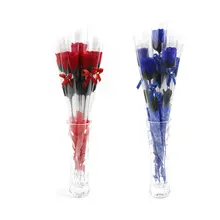 1 шт. Новое портативное мыло в форме розы, декоративное мыло, лепестки роз, мыло для ванны, эфирное масло, Розовое Мыло, подарок на день Святого Валентина