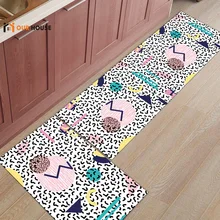 Ourhouse геометрический наполнитель узоры аксессуары для ванной набор грязи мусора грязи Траппер загрузки скребок для обуви Нескользящая подложка акцент