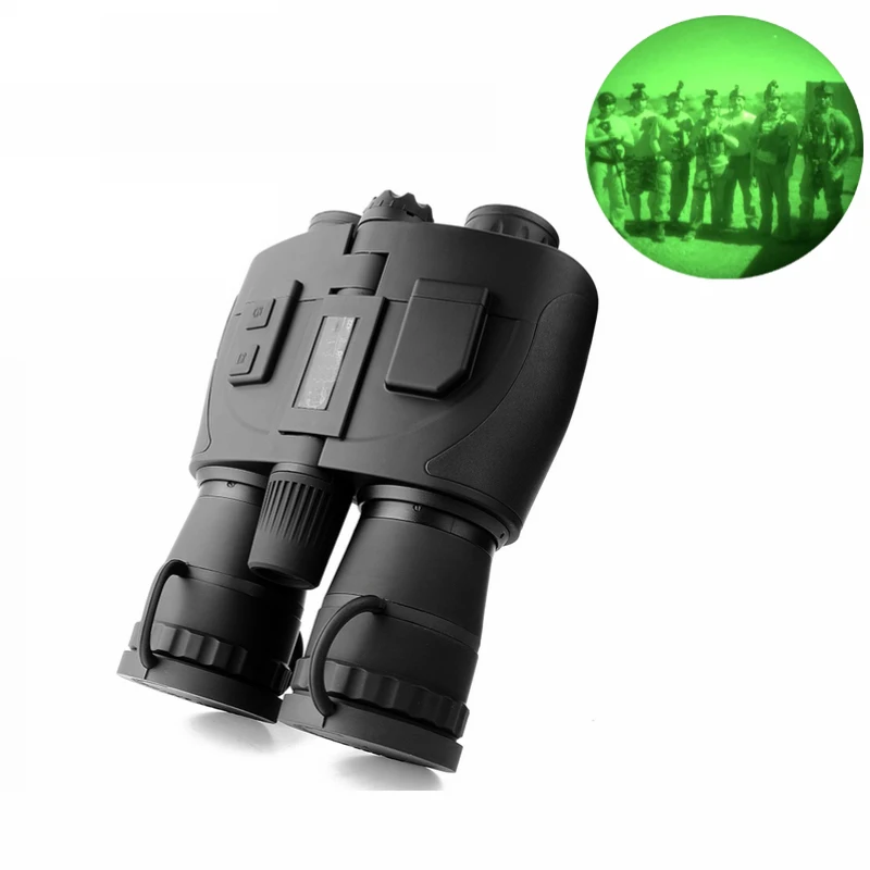 

Super Generation 1+ Full darkness 5X50 Night Scout Infrared Night Vision Binoculars Telescope HNV022