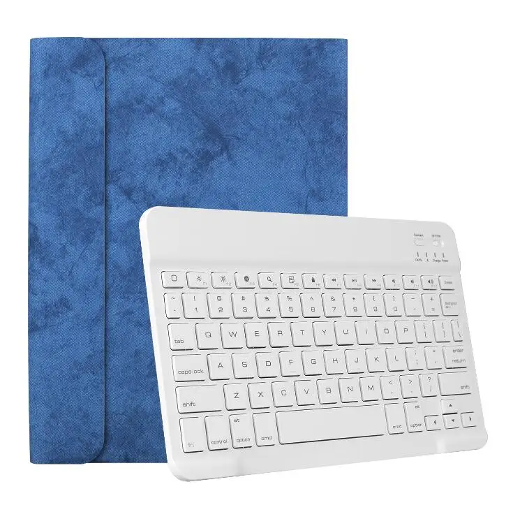 Blue-White Для Apple iPad Pro11-Inch без каблука Экран компьютер Беспроводной Bluetooth ключ защитный умный покоя всасывания ручка - Цвет: Blue-White