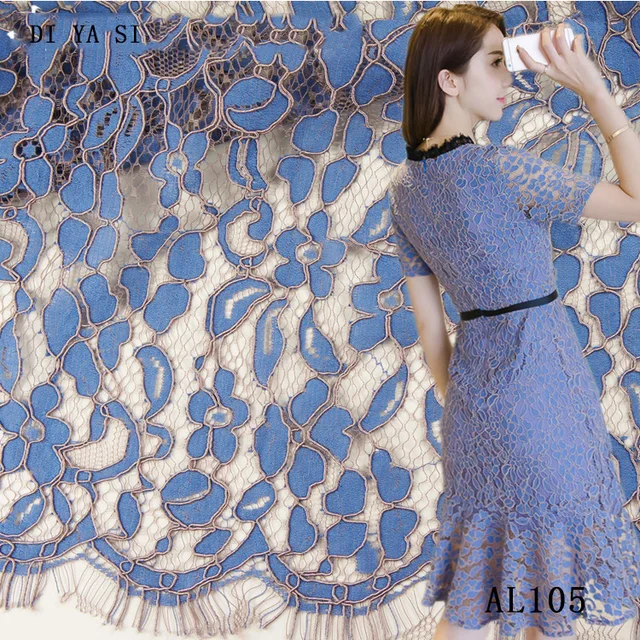 Beautiful Black White Eyelashes Lace Fabric Wedding Decoration Beautiful Black White Eyelashes Lace Fabric Wedding Decoration Diy Craft Table Cloth Width