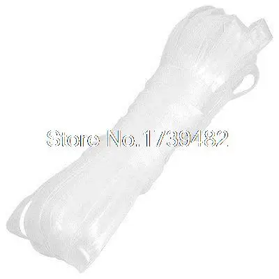 

10mm Diameter Clear Polyolefin Heat Shrinking Tube 10M 32.8ft