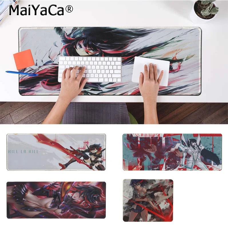 

MaiYaCa Kill La Kill Matoi Ryuuko MousePads Computer Laptop Anime Mouse Mat Free Shipping Large Mouse Pad Keyboards Mat