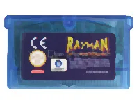 Материнская 1 и 2 32 бит видеоигра картридж консольная карта Версия ЕС - Цвет: Rayman 10th