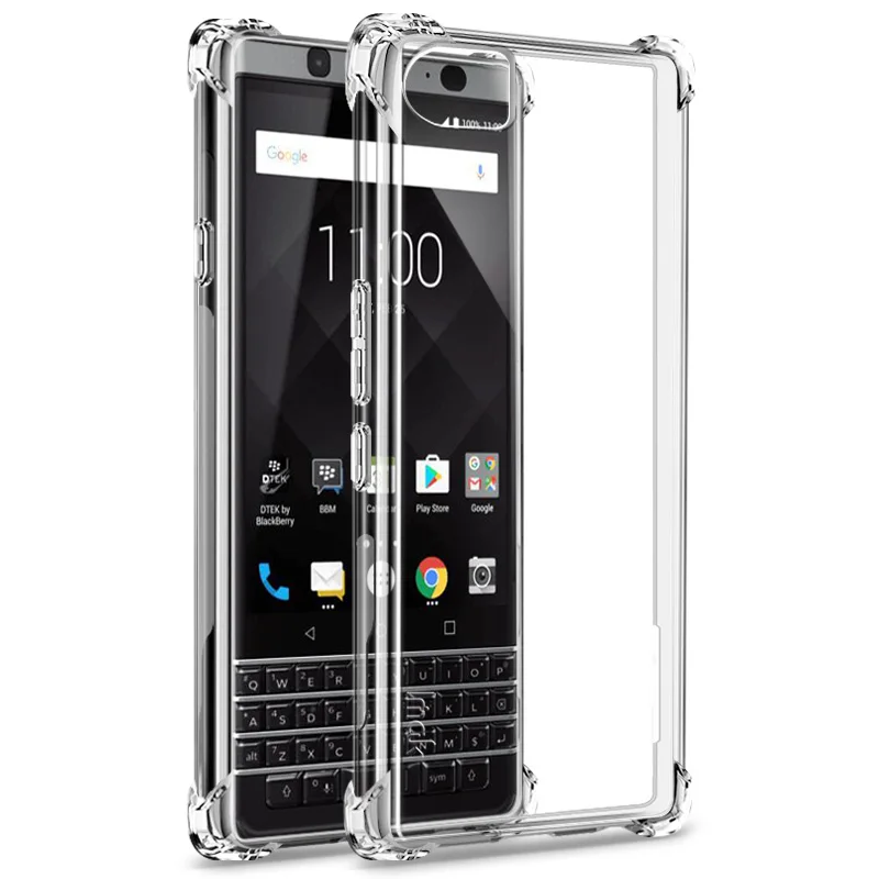 IMAK шелковистый Анти Царапины ТПУ чехол для телефона BlackBerry KEYone с защитой экрана