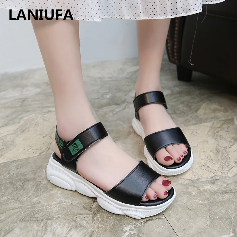 

women sandals women summer platform flats shoes women Mesh breathable comfort shopping ladies walking shoes mujer zapatos #905