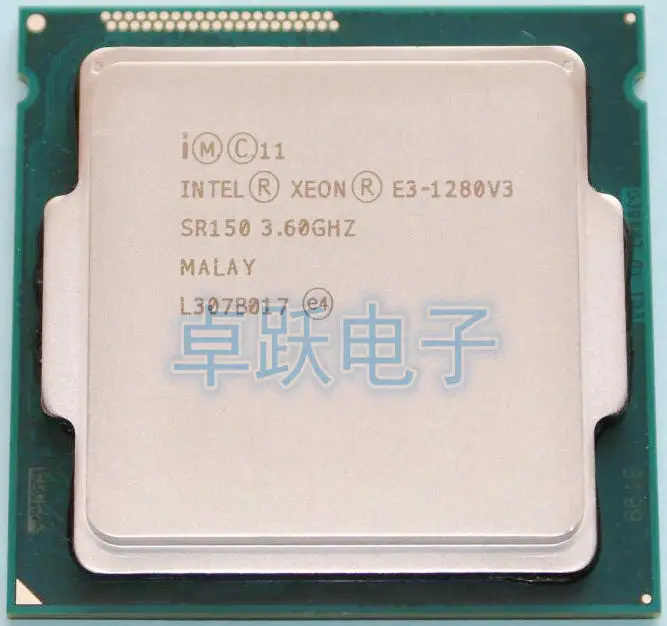 Бесплатная доставка четырёхъядерный процессор Intel E3 1280 V3 1280V3 для настольных