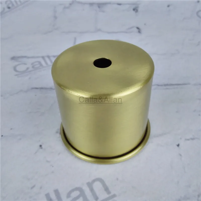 M10 D65mmX55mm small size brass material socket cover copper base cup