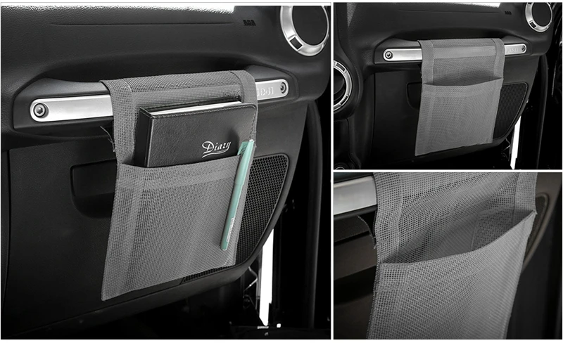 22 BAWA Stowing Tidying Car Organizer Seat Back Bag for Jeep Wrangler 1996-2018 Universial tj jk jl Car Seat Organizer Car Storage