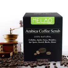 Кофейный скраб-крем для тела, натуральный масляный скраб для тела, отшелушивающий отбеливающий влагу целлюлит для ухода за кожей