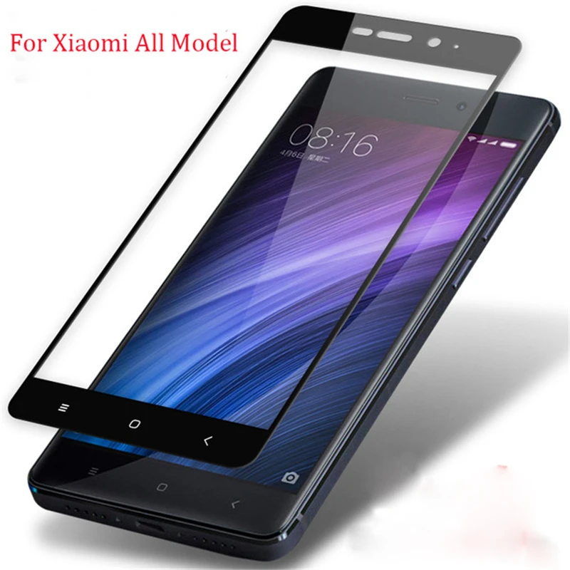 

Full Cover Tempered Glass Case For Xiaomi Redmi Note 4X Pro Note 4X Screen Protector Film For Xiaomi Redmi 4 4A 4X 4 Pro Case
