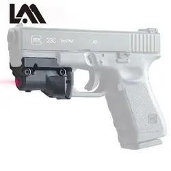 LAMBUL Тактический 5 МВт Красный лазерный прицел в красный горошек для Glock 19 23 22 17 21 37 31 20 34 35 37 38 пистолет винтовка Airsoft Охота