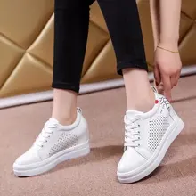 Прогулочная обувь; кожаная сетчатая женская спортивная обувь без застежки; спортивная обувь; кроссовки для мужчин; женская обувь; обувь для ходьбы; Femme