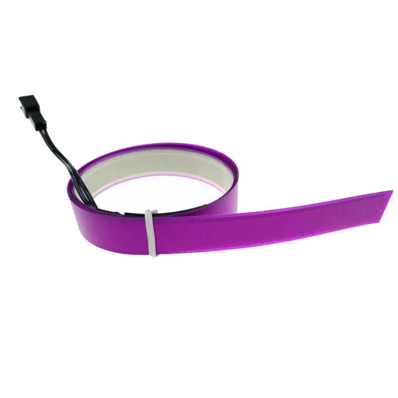 

Newest DC-3V AA Battery Driver+8 Colors Optional 1CM X100CM el tape el wire LED strip for car,house,party,dispaly,holiday, Bar