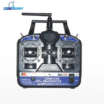 

Flysky FS-CT6B AFHDS 2.4GHz 4CH Radio 4 Channel Transmitter + FS-R6B Receiver for RC Airplane