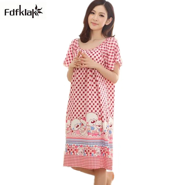 cotton night dress for girls
