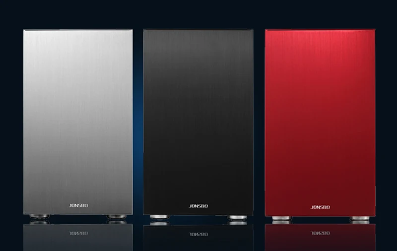 JONSBO C3 алюминиевый сплав ITX MATX HTPC маленькое шасси USB3.0 мини настольный компьютер