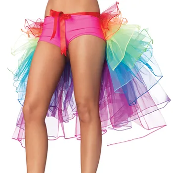 

skirts Womens High Quality Pleated Gauze Short Skirt Adult Tutu Dancing Skirt