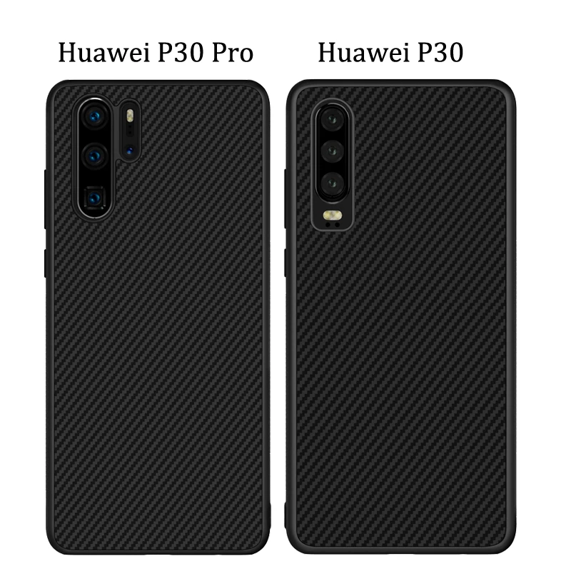 

Nillkin synthetic fiber case for Huawei P30 /P30 Pro Carbon Fiber PP Shield Back Cover Case for Huawei P30 Pro Inner iron