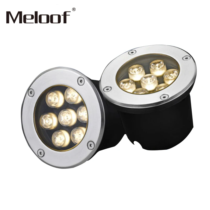 NEW 3W/6W/7W/9W/12W/15W LED Outdoor Ground Garden Floor RGB Underground Buried Lamp Spot Landscape Light AC 85-265V IP67