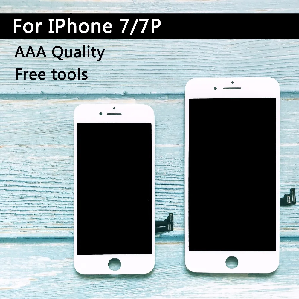 Vente Usine Vente Remplacement LCD Pour iphone 7 plus écran LCD Affichage ensemble de digitaliseur tactile Pour iphone 7 écran LCD AAA Qualité