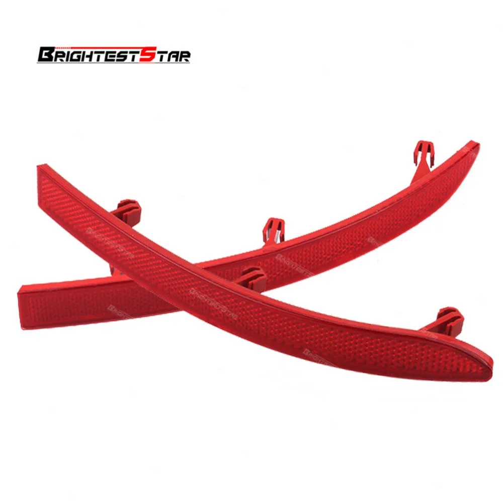 

5N0945105 5N0945106 For Volksewagen VW Tiguan 2008-2016 Red Rear Bumper Left Right LH RH Marker Reflector Light 5N0 945 105