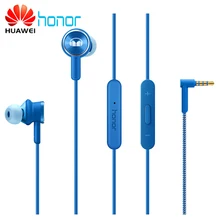 Новые оригинальные huawei Honor Monster2 наушники AM17 Histen чистый звук трикотажные проволока HD Voice высокого Разрешение аудио 24bit 192 кГц