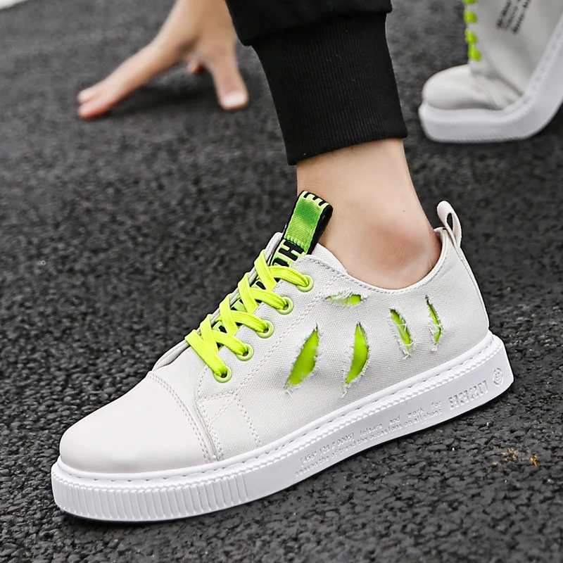 

2019 New design Trend skateboard shoes Men Non-slip comfortable Walking shoe Youth Trekking Sneakers Casual wild Boots