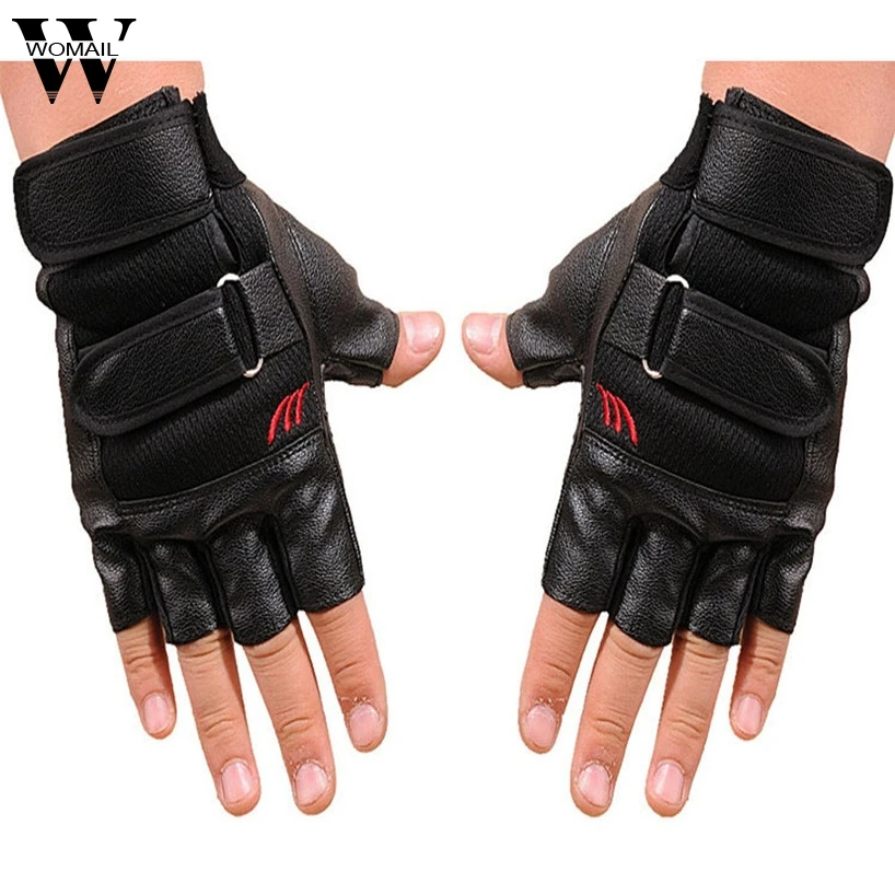 WOMAIL Men Gym Exercise Training Sport Fitness Sports Half Finger