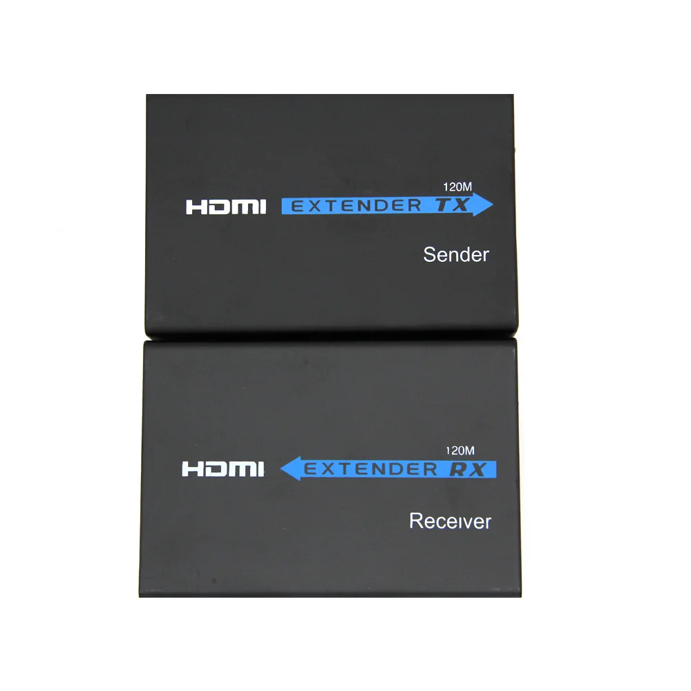 1080 P HDMI Extender 120 м по TCP/IP Cat5e/6 Ethernet-кабель HDMI инфракрасный передатчик/приемник с ИК