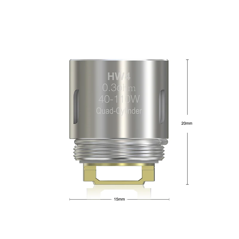 Eleaf катушки HW3 тройной цилиндр 0.2ohm катушки/HW4 Quad-цилиндр 0.3ohm головка для Элло мини/Элло мини XL распылителя elektronik пикантная закуска sigara