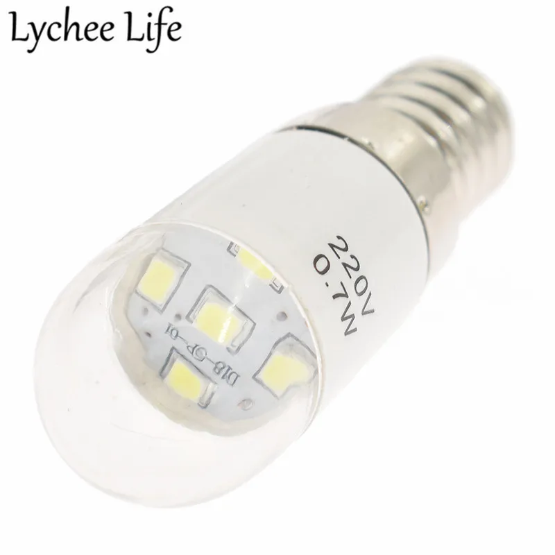 Lychee Life универсальная Светодиодная лампа 0 7 Вт 220 В Пластиковые алюминиевые детали