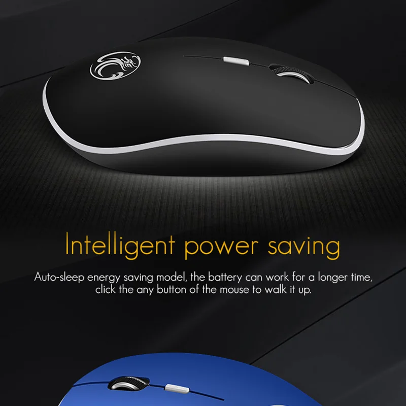 cute computer mouse Wireless Mouse Wireless Computer Mouse Ergonomic Silent Mice Mini PC Mause 2.4GHz USB Optical Mouse 1600DPI 4 buttons For Laptop bluetooth computer mouse