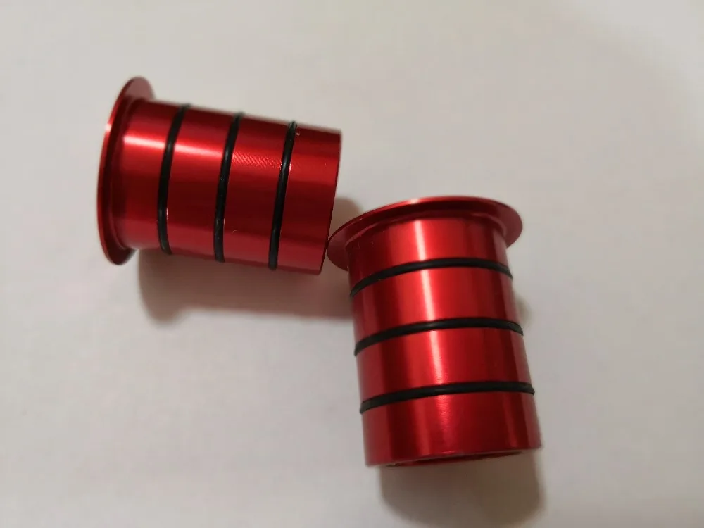 2pcs Bicycle Front Hub 110x 20mm to Boost 110x 15mm Front Fork Convertbicycle front hubfront