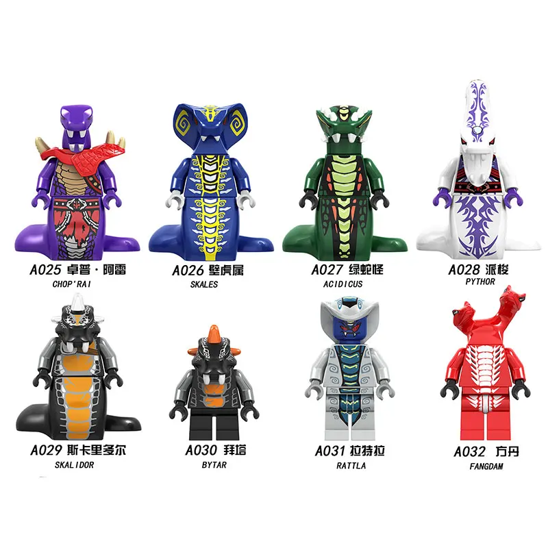 8PCS Minecraft Figures MARVEL ACTION-Super Héros Avengers Batman Hulk Spiderman